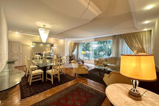Sala de apartamento para alugar com 4 quartos, 220m² em Copacabana, Rio de Janeiro