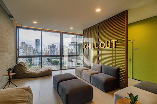 Área comum - Spa de kitnet/studio à venda com 1 quarto, 23m² em Jardim das Acacias, São Paulo