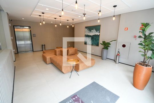 Hall social de apartamento à venda com 1 quarto, 36m² em Botafogo, Campinas