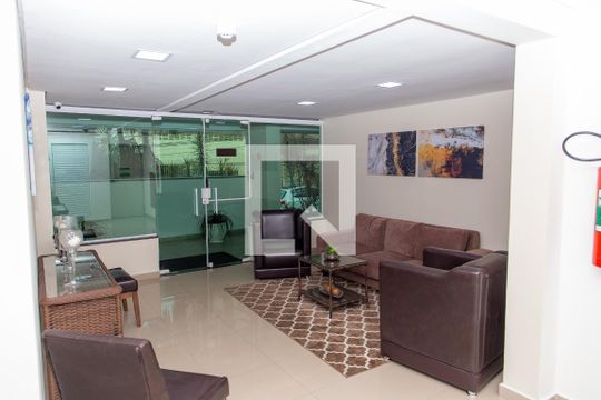 Hall social de apartamento à venda com 2 quartos, 57m² em Centro, Diadema
