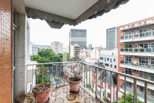 Varanda da Sala de apartamento para alugar com 3 quartos, 133m² em Maracanã, Rio de Janeiro