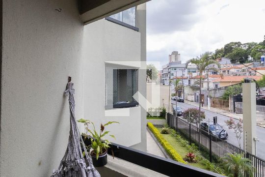 Sacada Sala de apartamento à venda com 2 quartos, 54m² em Vila Santana, São Paulo