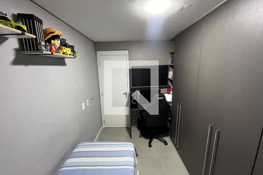 Quarto de apartamento à venda com 2 quartos, 56m² em Jardim Norma, São Paulo