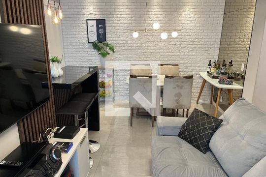 Sala 1 de apartamento à venda com 2 quartos, 56m² em Jardim Norma, São Paulo