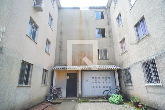 Fachada do bloco de apartamento para alugar com 2 quartos, 48m² em São Miguel, São Leopoldo
