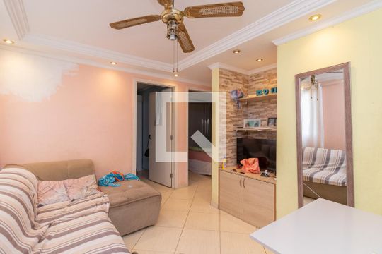 Sala de apartamento à venda com 2 quartos, 50m² em Jardim Maringa, São Paulo