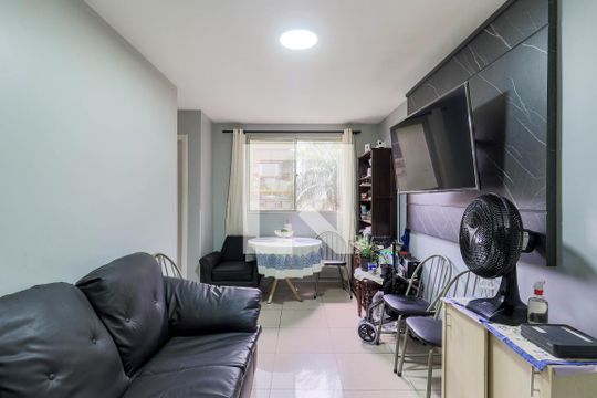 Sala de apartamento à venda com 2 quartos, 49m² em Santo Amaro, São Paulo