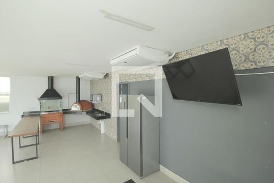 Salão de Festas de kitnet/studio para alugar com 2 quartos, 51m² em Jardim Monte Libano, Santo André