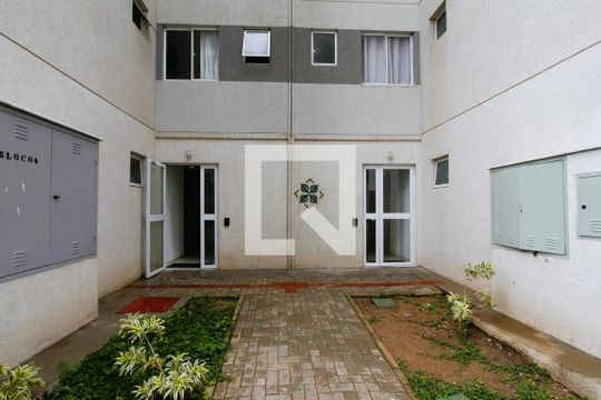 Fachada do bloco de apartamento à venda com 2 quartos, 50m² em Palmeiras, Belo Horizonte