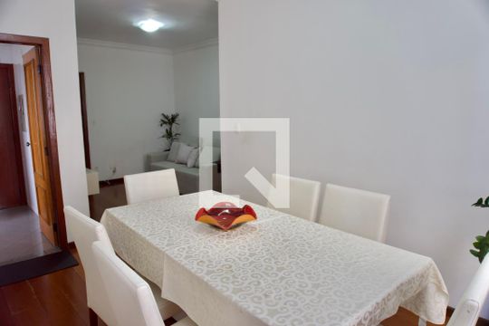 Sala de Jantar de apartamento para alugar com 3 quartos, 110m² em Monsenhor Messias, Belo Horizonte