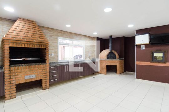 Área comum - Churrasqueira de apartamento à venda com 2 quartos, 55m² em Parque Erasmo Assunção, Santo André