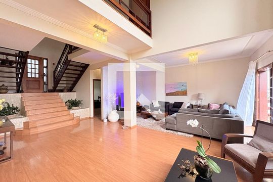 Sala de casa para alugar com 5 quartos, 420m² em Jardim das Samambaias, Jundiaí