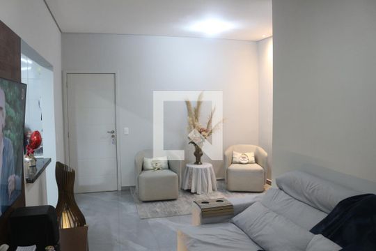 Sala de apartamento à venda com 2 quartos, 110m² em Barcelona, São Caetano do Sul