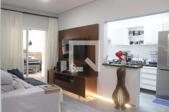 Sala de apartamento à venda com 2 quartos, 110m² em Barcelona, São Caetano do Sul