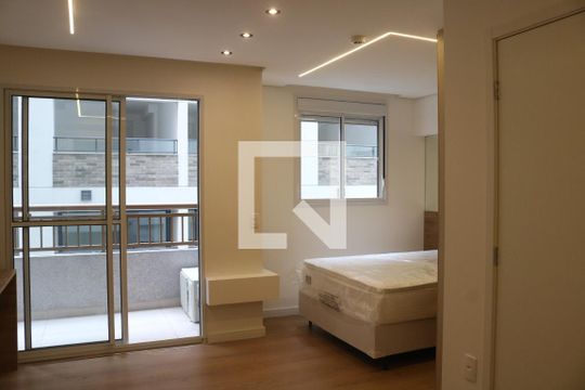 Sala/Cozinha de kitnet/studio para alugar com 1 quarto, 29m² em Perdizes, São Paulo