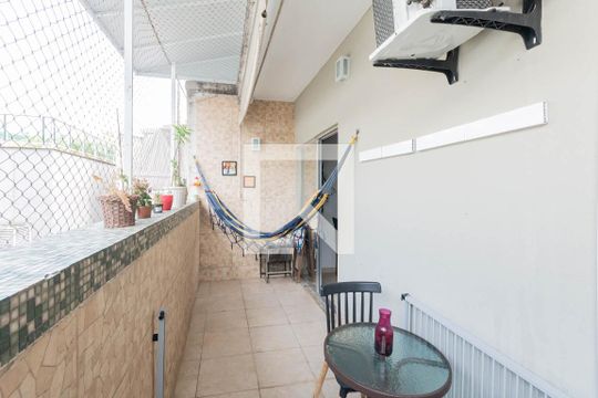 Varanda da Sala de apartamento à venda com 2 quartos, 70m² em Vila Isabel, Rio de Janeiro