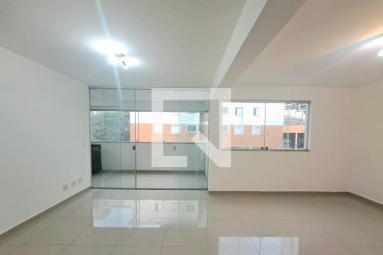 Sala de apartamento à venda com 4 quartos, 130m² em Buritis, Belo Horizonte