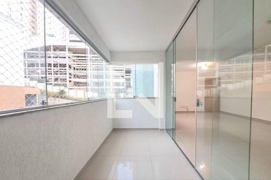 Varanda Sala de apartamento à venda com 4 quartos, 130m² em Buritis, Belo Horizonte