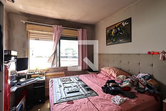 Janela do Quarto 1 de apartamento à venda com 2 quartos, 50m² em Floresta, Porto Alegre
