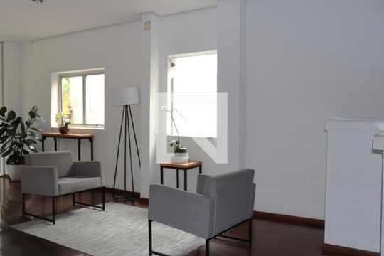 Hall Social de apartamento à venda com 1 quarto, 28m² em Bela Vista, São Paulo