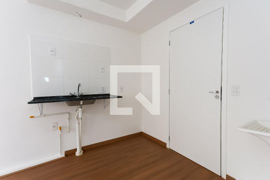Cozinha de apartamento para alugar com 1 quarto, 24m² em Paraíso do Morumbi, São Paulo