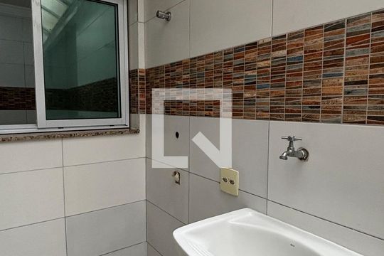 Área de Serviço de apartamento à venda com 2 quartos, 70m² em Paraíso, Santo André