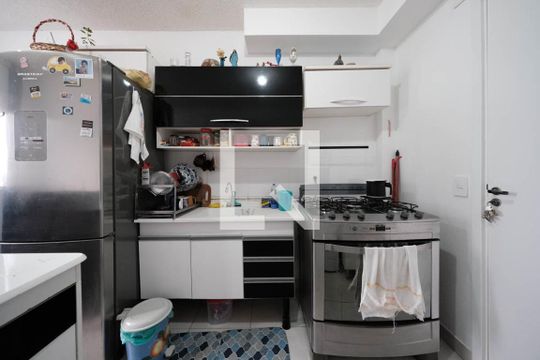 Sala/Cozinha de apartamento à venda com 2 quartos, 34m² em Vila Ré, São Paulo