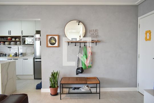 Sala de apartamento à venda com 2 quartos, 90m² em Chácara Inglesa, São Paulo