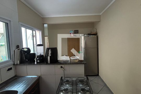 Cozinha de apartamento à venda com 2 quartos, 40m² em Vila Junqueira, Santo André