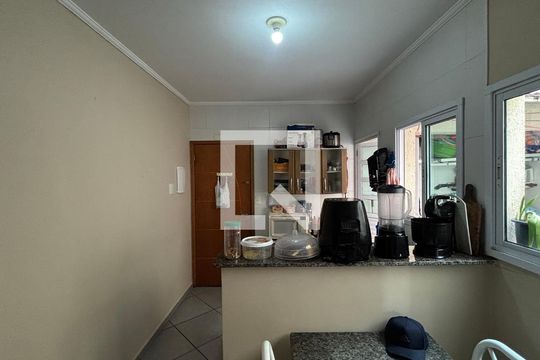 Cozinha de apartamento à venda com 2 quartos, 40m² em Vila Junqueira, Santo André