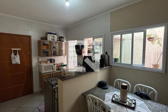Cozinha de apartamento à venda com 2 quartos, 40m² em Vila Junqueira, Santo André