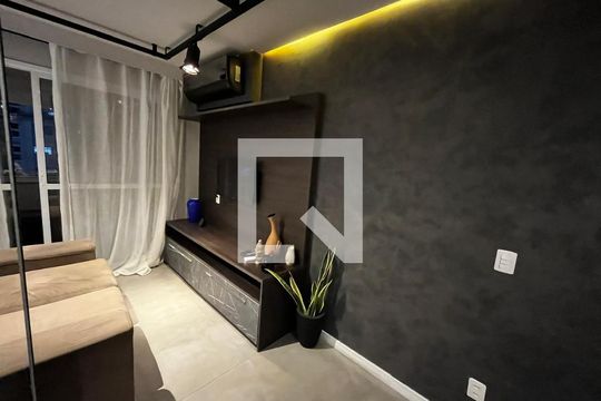Sala de apartamento para alugar com 1 quarto, 40m² em Bela Vista, São Paulo
