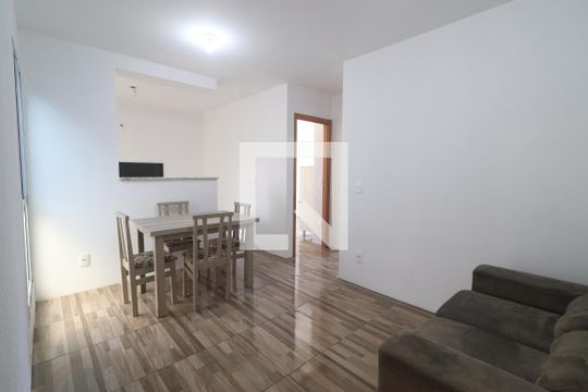 Sala de apartamento para alugar com 2 quartos, 39m² em Canudos, Novo Hamburgo