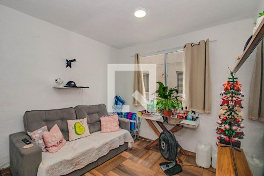 Sala de apartamento à venda com 2 quartos, 60m² em Mário Quintana, Porto Alegre