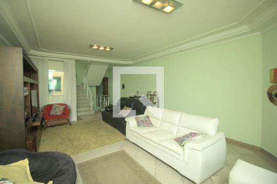 Sala de casa à venda com 3 quartos, 289m² em Vila Dora, Santo André