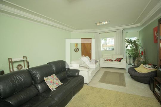 Sala de casa à venda com 3 quartos, 289m² em Vila Dora, Santo André