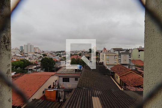 Vista da Sacada da Sala de apartamento para alugar com 2 quartos, 50m² em Parque das Nações, Santo André