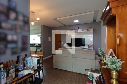 Sala de apartamento para alugar com 2 quartos, 50m² em Parque das Nações, Santo André