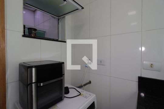 Área de Serviço de apartamento para alugar com 2 quartos, 50m² em Parque das Nações, Santo André
