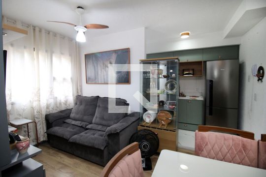 Sala de apartamento à venda com 2 quartos, 43m² em Vaz Lobo, Rio de Janeiro