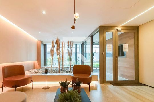 Área comum - Hall Social de kitnet/studio para alugar com 1 quarto, 25m² em Vila Olímpia, São Paulo