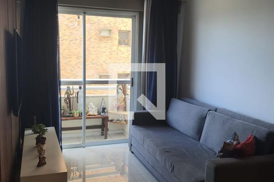 Sala de apartamento à venda com 2 quartos, 65m² em Alphaville Industrial, Barueri