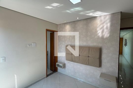 Suite de apartamento à venda com 2 quartos, 100m² em Parque Capuava, Santo André