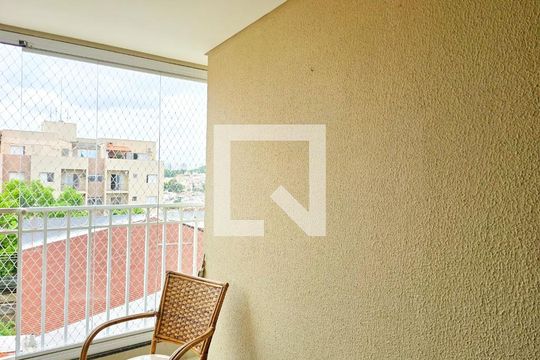 Varanda da Sala de apartamento à venda com 2 quartos, 53m² em Jardim Bom Clima, Guarulhos
