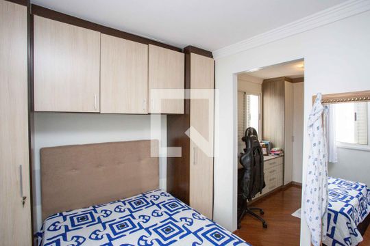 Quarto Suíte de apartamento à venda com 3 quartos, 63m² em Piraporinha, Diadema