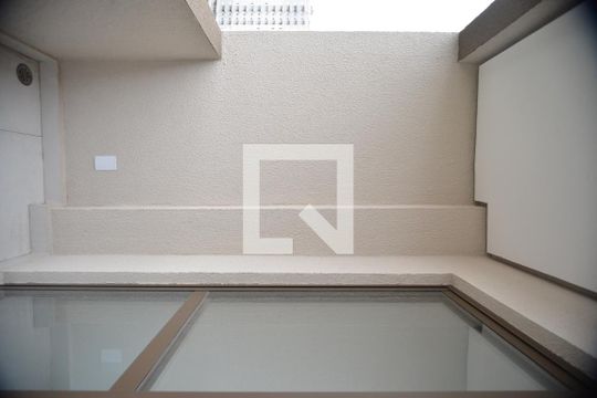 Varanda da Sala de apartamento à venda com 1 quarto, 56m² em Parque das Nações, Santo André