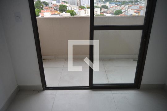 Varanda da Sala de apartamento à venda com 1 quarto, 56m² em Parque das Nações, Santo André