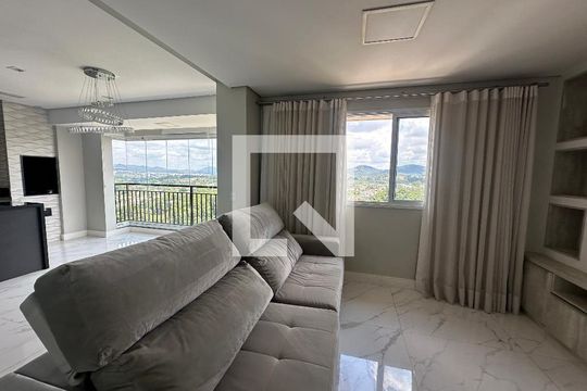 Sala de apartamento para alugar com 3 quartos, 128m² em Melville Empresarial Ii, Barueri