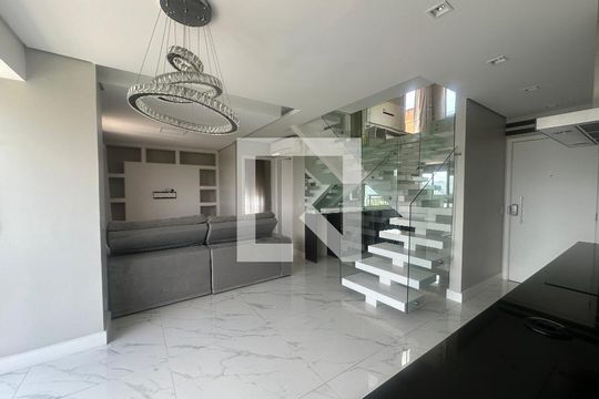 Sala de apartamento para alugar com 3 quartos, 128m² em Melville Empresarial Ii, Barueri