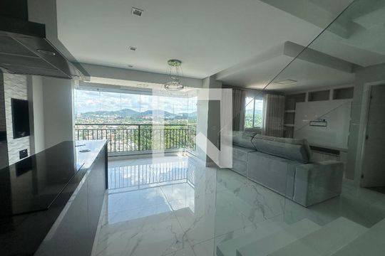 Sala de apartamento para alugar com 3 quartos, 128m² em Melville Empresarial Ii, Barueri